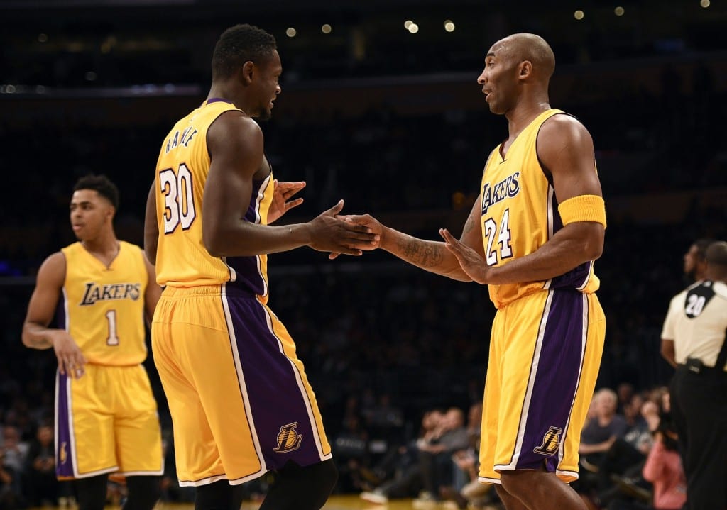 Kobe Bryant Julius Randle Lakers