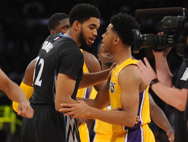 Lakers Vs. Timberwolves Preview: D’angelo Russell And Karl-anthony Towns, Part Ii