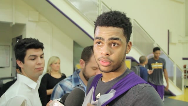 D’angelo Russell On What He Respects Most About Rajon Rondo