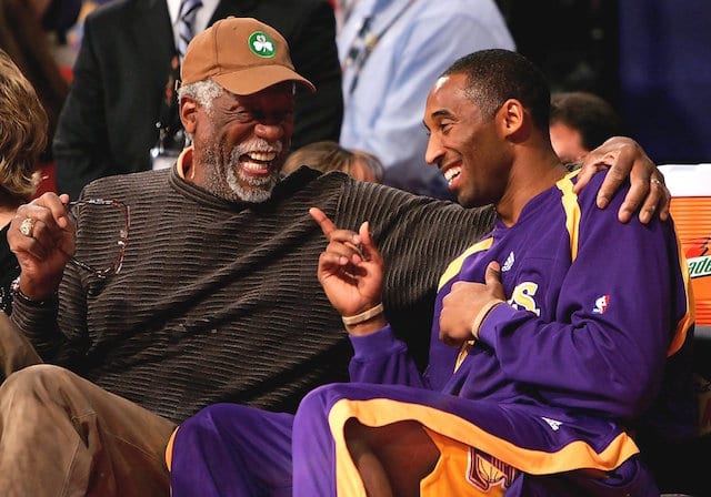 Kobe Bryant Says Bill Russell Mentored Him About Managing Teammates