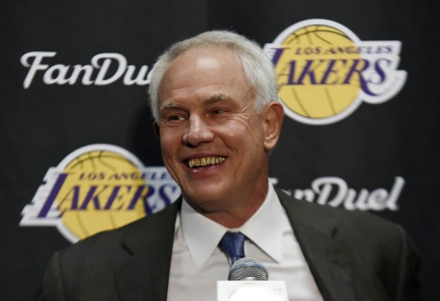 Lakers Gm Mitch Kupchak Says Team Could End Up Trading Draft Pick