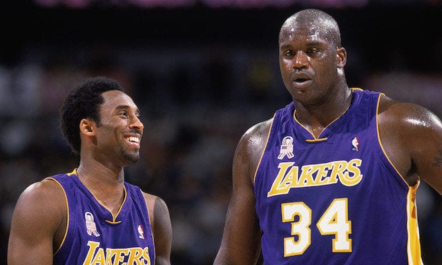 This Day In Lakers History: Shaquille O’Neal, Kobe Bryant Dominate ...