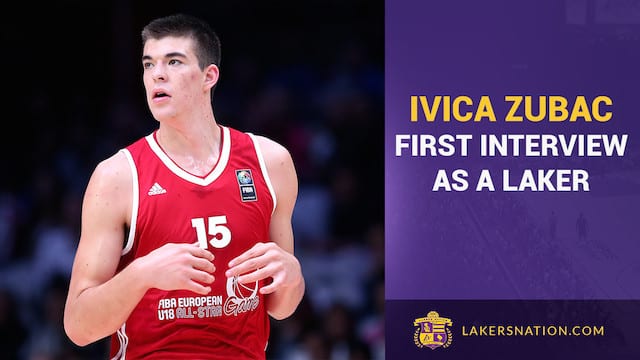 Ivica Zubac’s First Interview As A Laker (audio)