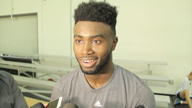 Jaylen Brown After His Lakers Draft Workout (video)