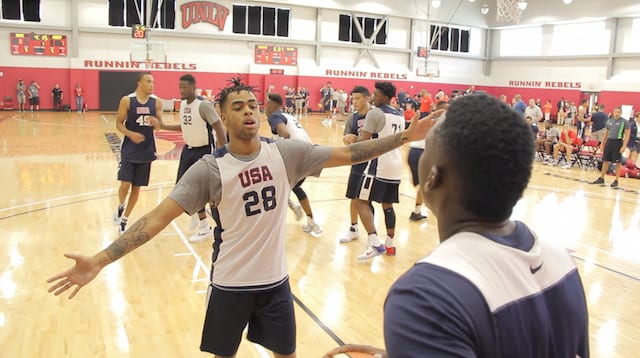D’angelo Russell, Julius Randle, Ingram Train With Team Usa (day 3)