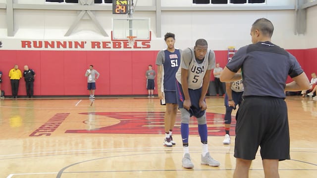 Kevin Durant, Brandon Ingram Team Usa Scrimmage Footage (video)