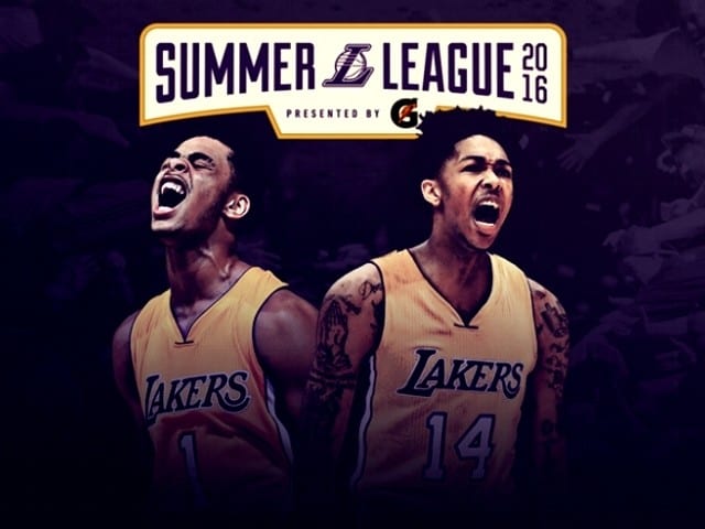 Lakers 2016 Summer League Schedule
