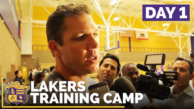 Lakers Training Camp 2016: Day 1