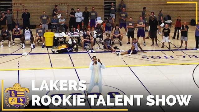 Video: Brandon Ingram, Ivica Zubac Sing At Lakers Rookie Talent Show