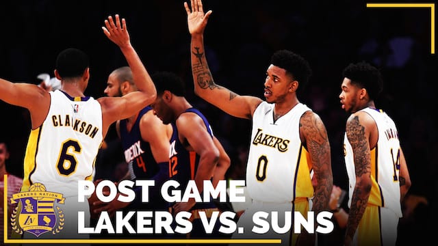 Los Angeles Lakers Vs. Phoenix Suns Postgame (videos)