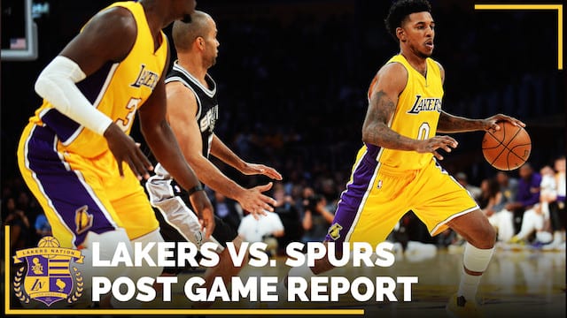 Los Angeles Lakers Vs. San Antonio Spurs Postgame (videos)