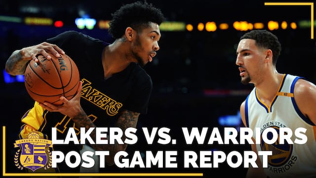 Los Angeles Lakers Vs. Golden State Warriors Postgame (videos)