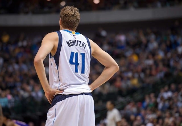 Dallas Mavericks Will Be Without Dirk Nowitzki Against Los Angeles Lakers