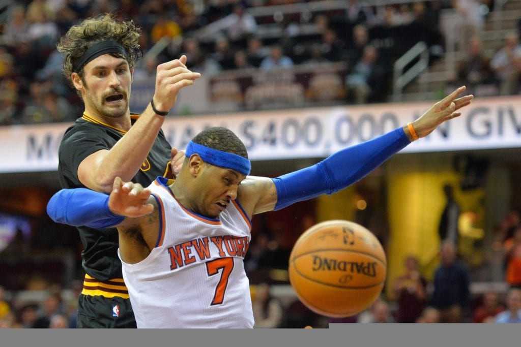 Nba Rumors: Knicks Approached Cavaliers About Carmelo Anthony-kevin Love Trade