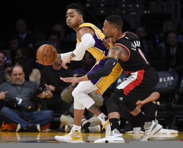 Lakers News: Damian Lillard Discusses Reason For Scuffle With D’angelo Russell