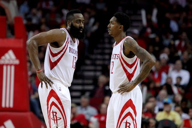 James Harden Helped Make Lakers-rockets Trade Involving Lou Williams Come To Fruition