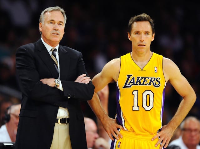 Steve Nash Believes Mike D’antoni Didn’t Have A Chance With Lakers