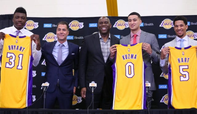 Magic Johnson On Lakers Rookies: ‘they Love To Compete’