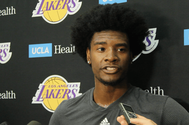 Josh Jackson’s Interview With The L.a. Media After His Workout (video & Transcript)