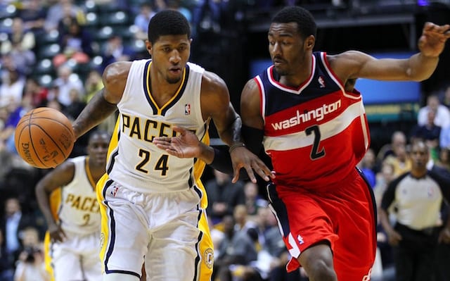 All-star Point Guard John Wall Recruiting Paul George To Join Wizards