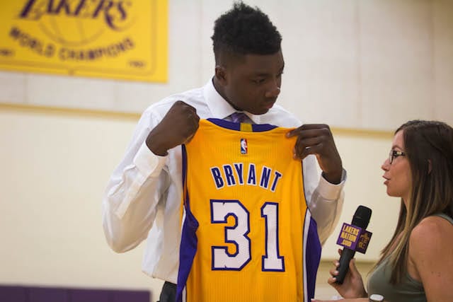 Thomas Bryant Interview With Lakers Nation (video)