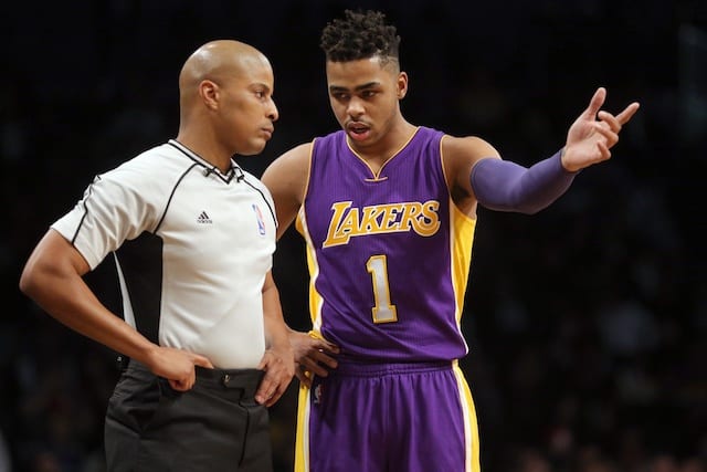 Former Laker D’angelo Russell Received With ‘lots Of Boos’ At Barclays Center For Big3 Opener