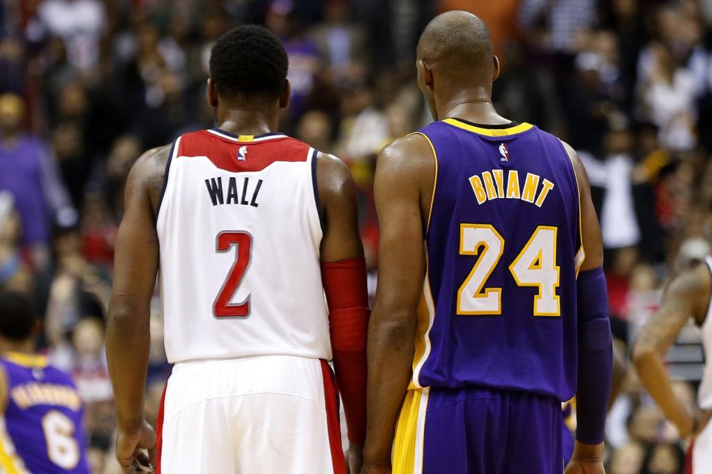 Kobe Bryant Challenges John Wall To Make Nba First Team All-defense