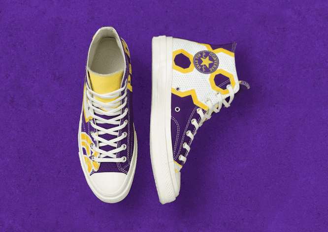 Nba News: Converse Launches Nba Chuck Taylor All-star Collection, Featuring Unique Lakers Edition