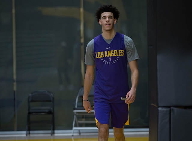 Lakers Practice Notes & Video: Lonzo Ball’s First Game, Larry Nance To Start?