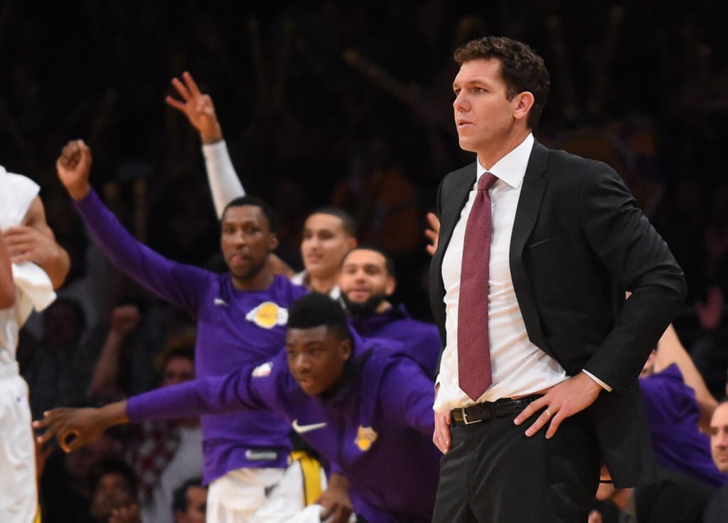 Lakers News: Luke Walton Pleased With Team’s Progress Through 19 Games