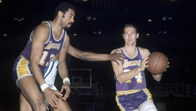 Wilt Chamberlain, Jerry West, Lakers