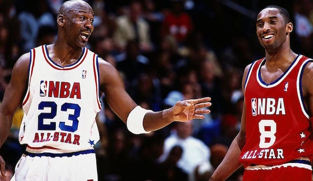 Kobe Bryant, Michael Jordan, Lakers