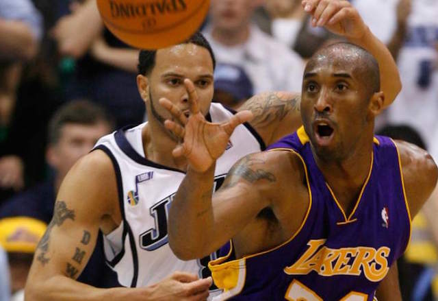 Kobe Bryant, Lakers, Jazz
