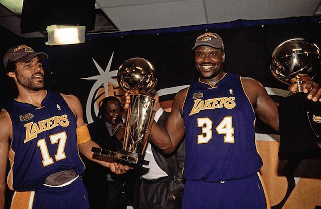 Shaquille O Neal Reluctantly Admits Rick Fox Was Vocal Leader For Early S Lakers Lakers Nation