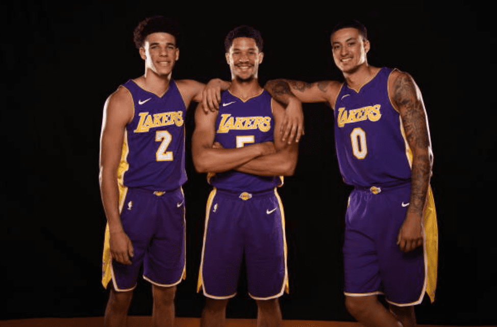 Lakers News Josh Hart Maintains Lonzo Ball Kyle Kuzma Are Still Good Friends After Diss Track Lakers Nation