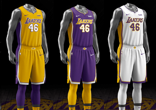 lakers new purple uniform
