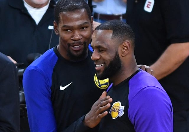 Kevin Durant, LeBron James, Lakers