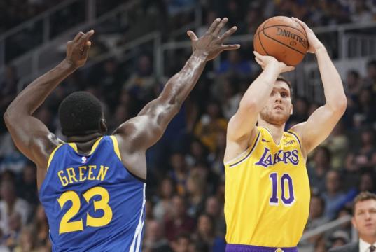 Svi Mykhailiuk Leads Lakers Past Warriors To Conclude 2018-19 NBA Preseason