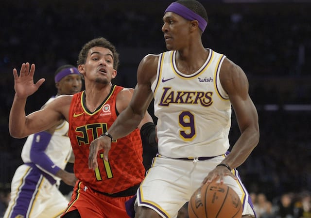 Lakers Rumors: Rajon Rondo Suffers 'Significant' Hand Injury