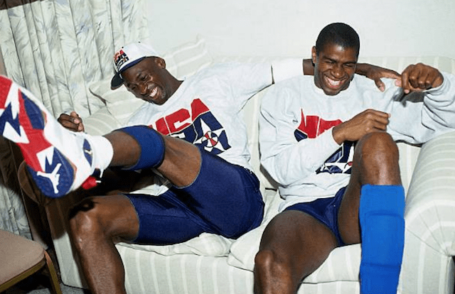 Magic Johnson, Michael Jordan, Dream Team