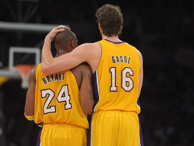 Kobe Bryant, Pau Gasol, Lakers
