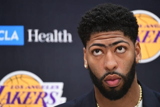Lakers Star Anthony Davis Doesn’t Plan To Rest During Season For ‘load Management’
