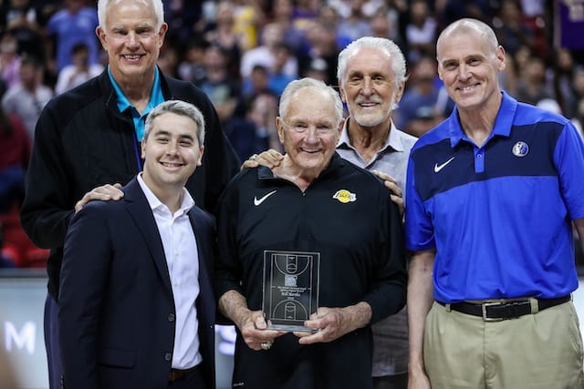 Lakers News: Bill Bertka Receives 2019 Tex Winter Assistant Coach Lifetime Impact Award