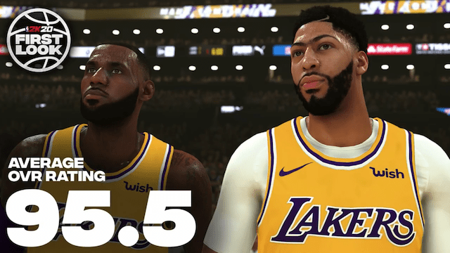 Lakers News: LeBron James, Anthony Davis NBA 2K20 Player Ratings