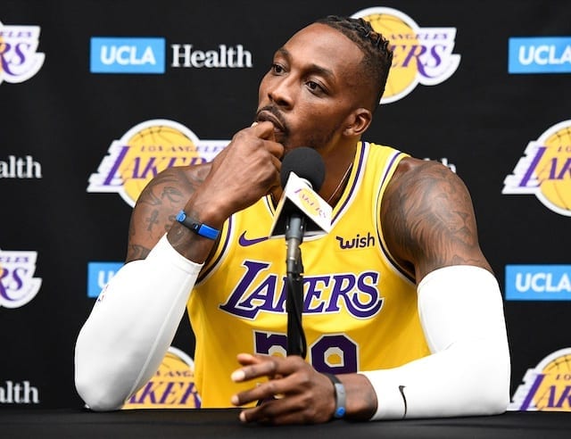 Rob Pelinka: Dwight Howard ‘put His Money Where His Mouth Was’ By Signing One-year, Non-guaranteed Deal With Lakers