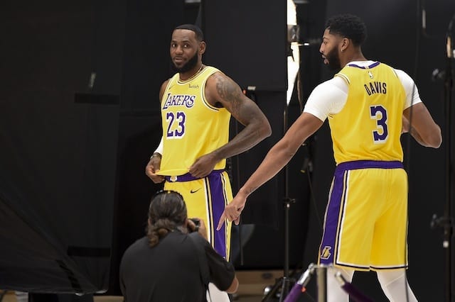 Lebron James Reflects On Anthony Davis Trade Between Lakers, Pelicans