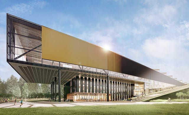 Lebron James Nike Building rendering