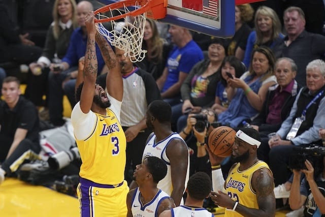 Lakers Highlights: Lebron, Ad Get Off To Hot Start In Win Over Warriors