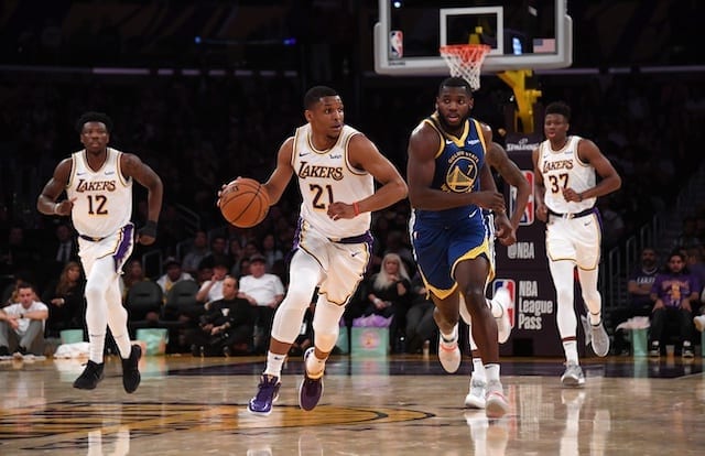 Lakers Vs. Warriors Preview & Tv Info: L.a. Hopes To Complete Four-game Sweep Without Lebron James, Anthony Davis