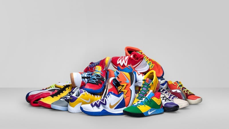 Official images of Nike shoes were designed by various players for Opening Night of the 2019-20 NBA season